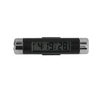 Fabater Thermomètre de Voiture LCD Numérique Lumineux pour Tableau de Bord | Accessoire intérieur automatique, écran rétroéclairé bleu, support à clip, utilisation de la grille d\'aération, lecteur de