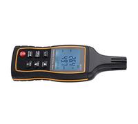 Fabater Thermomètre et Hygromètre Numérique, Moniteur de Température et d'humidité LCD Portable avec Taux d'échantillonnage de 0,5 S, Grand écran rétroéclairé, Stockage de Données pour 100 Lectures,