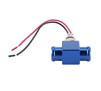 Fabater Thermostat Interrupteur de Température d'eau, Kit de Capteur de Température de Ventilateur de Radiateur en Aluminium CNC avec Adaptateur de Tuyau de Joint Torique pour Moto ATV Véhicule