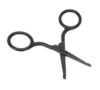 Fabater Trimage de Nez Pointu Rond pour les Sourcils du Visage de la Barbe Faciale, Coupe-noire en Acier Inoxydable pour les Hommes Femmes