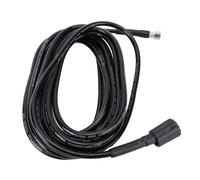 Fabater Tuyau de Lave-linge à Pression à Long Terme, Connecteur de Métal en Caoutchouc Haut de Gamme, capacité de Nettoyage Efficace, Réglage Universel pour les Véhicules et Bateaux Récréatifs (10m)