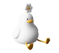 Fabater Veilleuse de Canard en Forme de Fleur, Veilleuse de Canard Mignonne Respectueuse de la PEAU