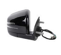 Fabater Vue Arrière Pliante avec Chauffage énergétique pour W164 GL 280 300 CDI 4MATIC, adapté à un Pliage Intelligent pour la sécurité de la Conduction de les Matériaux ABS à Haute qualité (Droite)