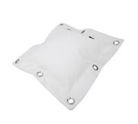 Fabater Wing Chun Wall Canvas Punch Cible de Sac de Sable Vide avec Fermeture éclair pour la Boxe Muay Thai Sanda Training, Durable et Robuste, 3 Tailles d'options (Grande)