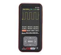Fabater ZT-701 Pocket Oscilloscope Multimètre 5 MHz Mesure Numérique de Couleur Pneu Numérique pour les Tests de Laboratoire, Batterie Rechargeable Intégrée (ZT-701)
