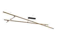 Fabbian Freeline Soffitto Deckenleuchte, bronze, 2700K