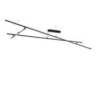 Fabbian Freeline Soffitto Deckenleuchte, noir, 2700K