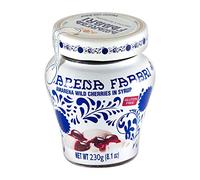 Fabbri Amarena Sciroppo Amarena Lot de 3 sirops de cerises sauvages noires 230 g