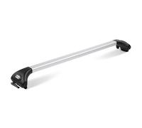 Barres de Toit FABBRI Télescopique Aluminium Rail Fermé Aluviva 2 RC Argent