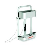 Fabbri Porte-skis tout-terrain GRINGO SKI à roue arrière Gris