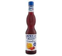 Fabbri Sirop de Grenadine 560 ml - Orange, amarena et framboise, sans gluten, bouteille refermable - Idéal cocktails et boissons