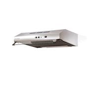 FABER 2740 SRM - Hotte aspirante 60 cm sous armoire de cuisine à encastrer, aspiration extérieure ou en recirculation avec le filtre hottes Faber F1 Kit C.A. à charbons actifs