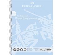 Faber-Castell 10-213-401 FABER-CASTELL bloc de collage A4 ligné bleu ciel