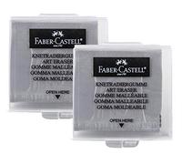 Faber-Castell 10003496 Gomme Mie de Pain Gris (2x Gris)