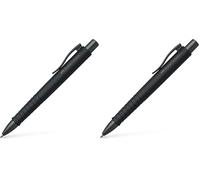 Faber-Castell 10012684 Poly Ball Stylo Bille XB Noir(l encre est bleue.)