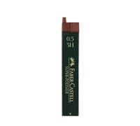 Faber-Castell 10104470 Lot de 12 Mines Super Polymère 0,5 mm 3H