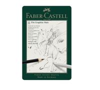 Faber-Castell – Crayons Pitt Graphite 11 Matt – Coffret avec accessoires – 4005401152200