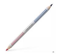 Faber-Castell 110910 Crayon De Couleur Bleu Et Rouge