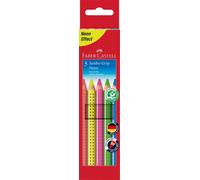Faber Castell 110994 "Jumbo Grip Neon" Crayons
