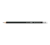 FABER-CASTELL 111200 Crayon 1112 avec gomme, hb