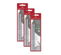Faber-Castell 111992 Lot de 2 crayons Jumbo Grip HB