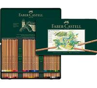 Faber-Castell Crayons PITT PASTEL 112160 boîte métal de 60 pièces Multicolore