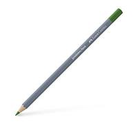 FABER-CASTELL 114666 - Crayon aquarellable Goldfarber, couleur vert herbe, crayon aquarellable à application douce