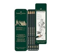 Faber-Castell 117805 - Set de crayons Graphite Aquarell, 5 pièces, contenu : HB, 2B, 4B, 6B, 8B