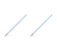 Faber-Castell 118251 - Crayon Graphite Sparkle Pearl - Sky Blue (Lot de 2)