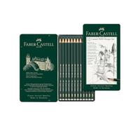 Faber Castell 119064 Set Design De 12 Crayons Graphite Castell 9000 Import Allemagne