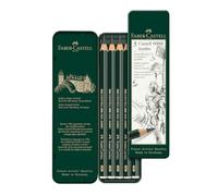 Faber-Castell 119305 Étui de 5 crayons graphite CASTELL 9000