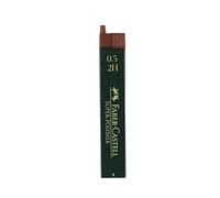 Faber-Castell 120512 2H Noir Mine - Mines (2H, Noir, 0,5 mm, Boîte, 12 Pièce(S))