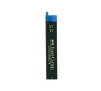 Faber-Castell 120711 - Mine fine Super Polymer, 0,7 mm, dureté H, 12 pièces