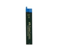 Faber-Castell 120711 Mine fine SUPER POLYMER épaisseur : 0,7 mm, dureté : H, noir profond