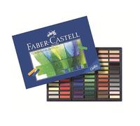 Pastels secs - Faber-Castell - 128272 - Multicolore - 72 pièces - Tige carrée