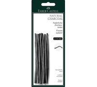 Faber-Castell 129198 FABER-CASTELL fusain naturel Pitt 3-6mm BK