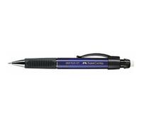 Faber-Castell 130732 Porte-mines GRIP PLUS - 0,7 mm, B, bleu métallique