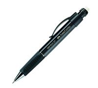 FABER-CASTELL 130733 - Porte-mine GRIP PLUS, épaisseur de mine: 0,7 mm, couleur du corps: noir métallisé