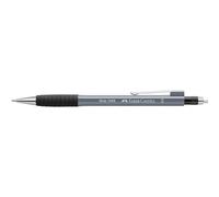 Faber-Castell Porte-mine GRIP 1345 – Gris pierre 0,5 mm B avec gomme intégrée, 1 pièce