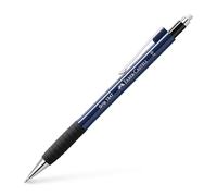 FABER-CASTELL 134751 - Porte-mine GRIP 1347 bleu marine, dureté B, épaisseur de mine 0,7 mm, avec gomme intégrée, 1 pièce