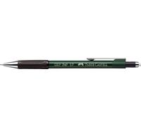Faber-Castell 134763 Porte-mines GRIP 0,7 mm B vert métallique