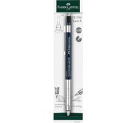 Faber-Castell 135342 - Porte-mines TK-Fine Vario L 0.35 mm, Indigo, Mine avec mécanisme souple/rigide