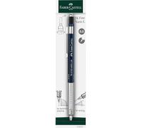 Faber-Castell 135542 - Porte-mines TK-Fine Vario L 0.5 mm, Indigo, Mine avec mécanisme souple/rigide