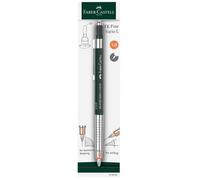 Faber-Castell 135900 - Porte-mines TK-Fine Vario L 1.0 mm, Vert, Mine avec mécanisme souple/rigide
