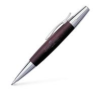 Faber-Castell 138381 Portamine e-motion chrome wood, legno di pero moka