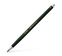 FABER-CASTELL 139403 - Porte-mine TK 9400, épaisseur de mine: 2 mm, dureté: 3B, couleur du corps: vert