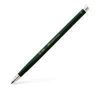 FABER-CASTELL 139411 - Porte-mine TK 9400, épaisseur de mine: 2 mm, dureté: H, couleur du corps: vert