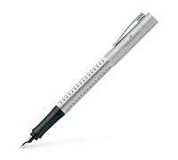 STYLO PLUME GRIP FABER CASTELL ARGENT M