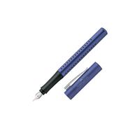 Faber-Castell 140902 Stylo Grip 2011, plume M Bleu