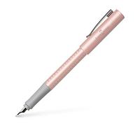 Faber-Castell 140965 Grip Pearl Edition Stylo plume B, rose, 1 pièce